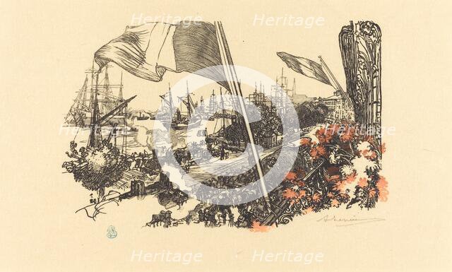 Dedication Page, published 1900. Creator: Auguste Lepere.