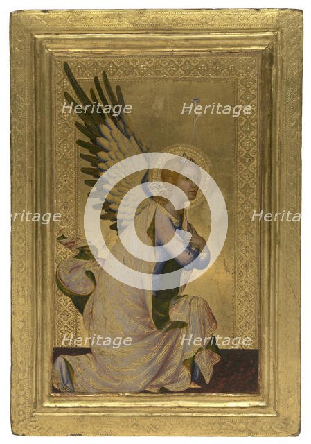 The Annunciation, 1320-1330. Creator: Simone Martini.