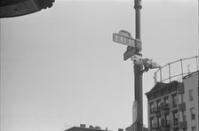 Street sign, 61st Street between 1st and 3rd Avenues, New York, 1938. Creator: Walker Evans.