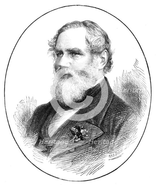 The late M. Van de Weyer, formerly Belgian Minister in London, 1874. Creator: Unknown.