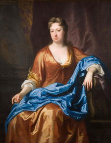 Portrait Of Elizabeth 1st Countess Of Aylesford, 1720. Creator: Jonathan Richardson the Elder.