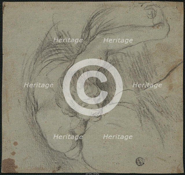 Dead Man with Outstretched Arm, 17th century.