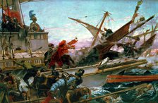 Naval battle of Lepanto, battle waged in 7th October 1571 when John of Austria was the commander.…