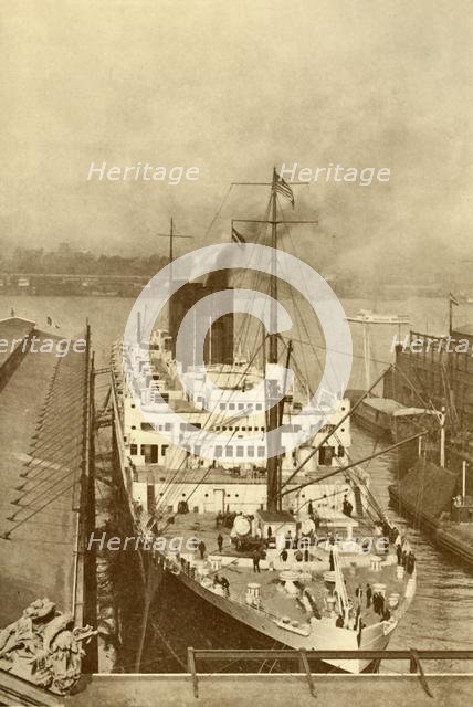 'A Famous French Liner, The "Paris" (34,569 Tons)', c1930. Creator: Unknown.