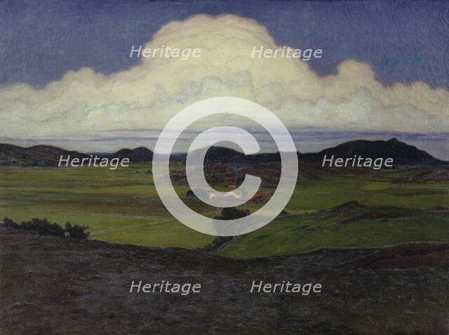 Hoga Valley, Tjörn, 1897. Creator: Karl Nordström.