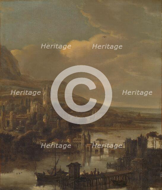 River view, 1640-1674. Creator: Jacob Willemsz de Wet the elder.