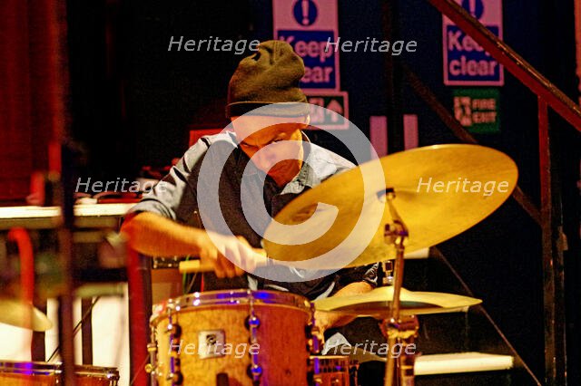 Saleel Raman, Robert Mitchell True Think, Battle Jazz Festival, Battle, East Sussex, July 2023. Creator: Brian O'Connor.
