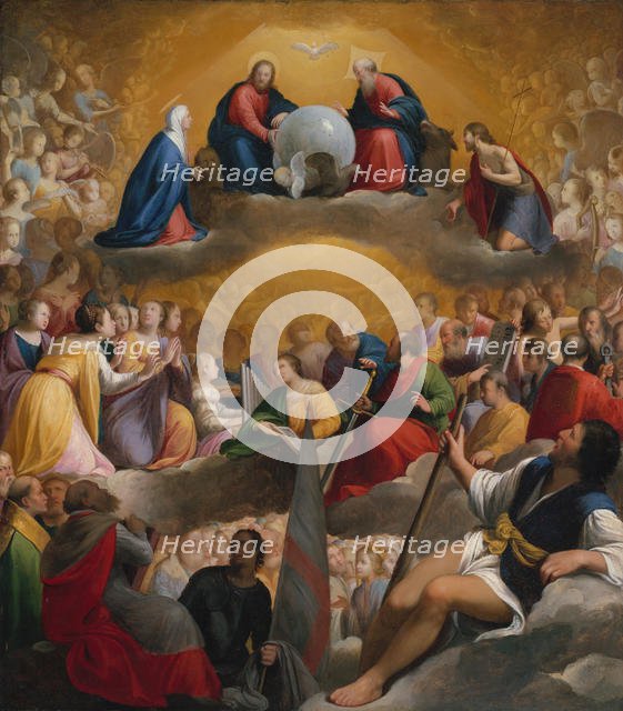 Paradise, ca. 1598. Creator: Carlo Saraceni.