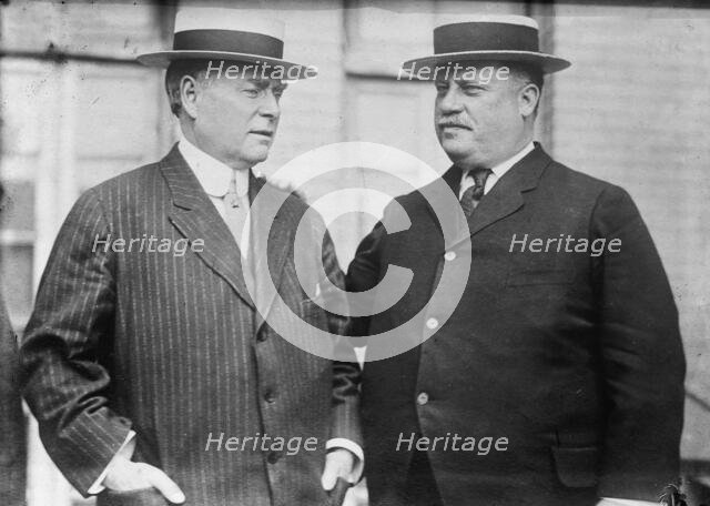 Norman Mack, Robert Crain, 1912. Creator: Bain News Service.