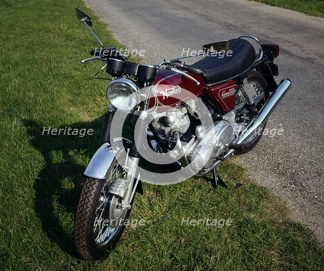 1974 Norton Commando Interstate 850cc Artist: Unknown.