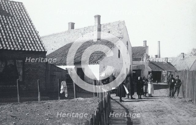 Saint Erik's Alley, Landskrona, Sweden, 1900. Artist: Borg Mesch