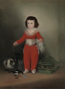 Manuel Osorio Manrique de Zuñiga (1784-1792), 1787-88. Creator: Francisco Goya.