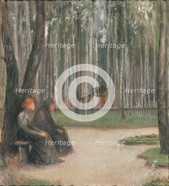 Towards evening, 1897. Artist: Villiam, Yelena Nikolayevna (1860-1919)