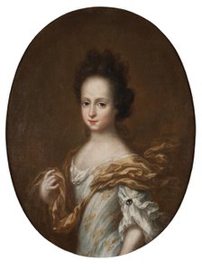 Hedvig Sophia of Sweden (1681-1708), Swedish princess and a Duchess Consort..., 17th century. Creator: David Klocker Ehrenstrahl.