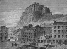 'Edinburgh Castle', c1880. Artist: Unknown.