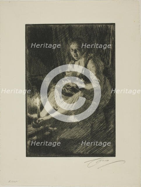 Ida, 1905. Creator: Anders Leonard Zorn.