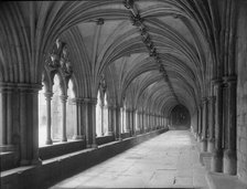 The Cloisters, Norwich Cathedral, Norfolk, c1955. Creator: Arthur Charles Kirby Ware.