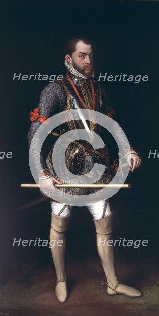 Philip II (1527-1598), King of Spain.