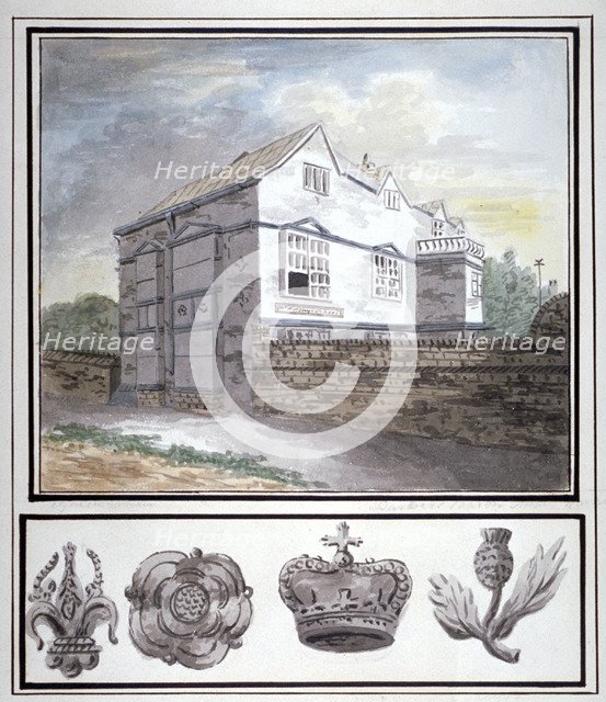 Mr Worsley's school, Hackney, London, c1790.                       Artist: Anon