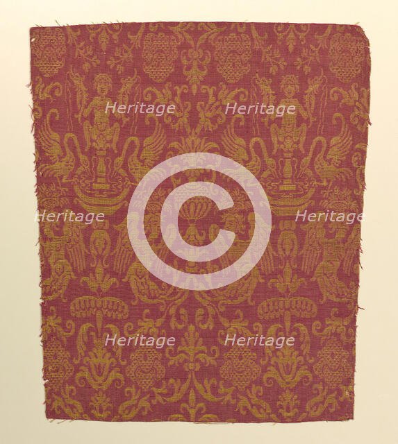 Fragment, Italy, 17th century. Creator: Unknown.