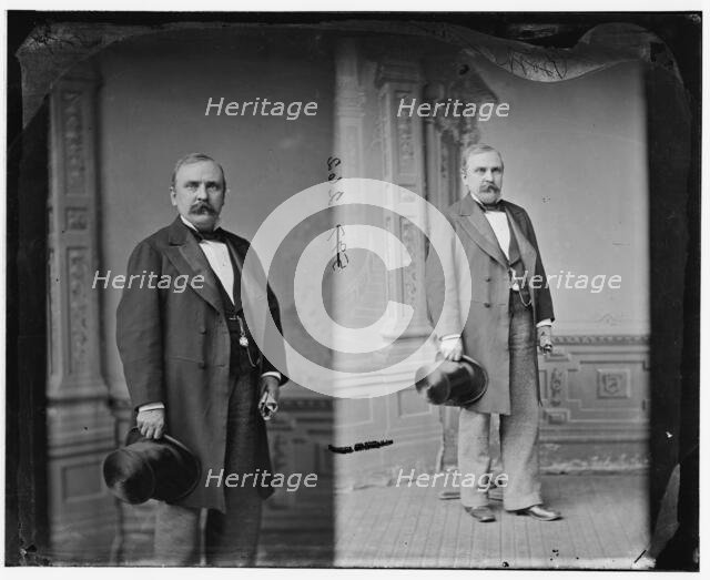 Brevet Lt. Colonel George Baker Corkhill, 1865-1880. Creator: Unknown.