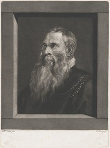 Portrait of an old man with a beard, ca. 1787-1851. Creator: Vincenz Georg Kininger.