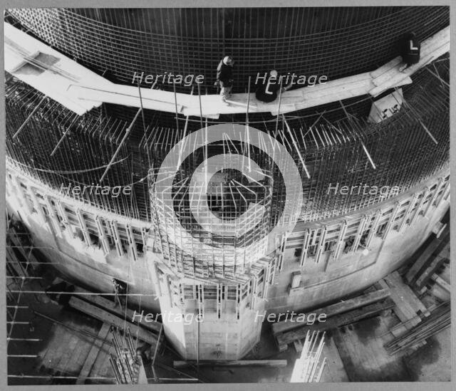 Berkeley Power Station, Berkeley, Ham and Stone, Stroud, Gloucestershire, 07/01/1958. Creator: John Laing plc.