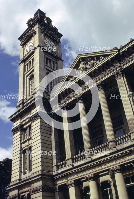 Clock tower and art gallery, Birmingham, Warwickshire, 1970. Artist: Tony Evans