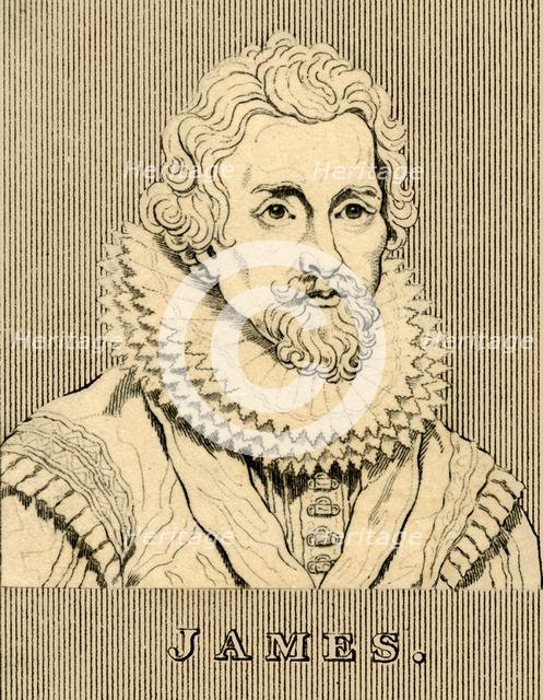 'James', (1566- 1625), 1830. Creator: Unknown.