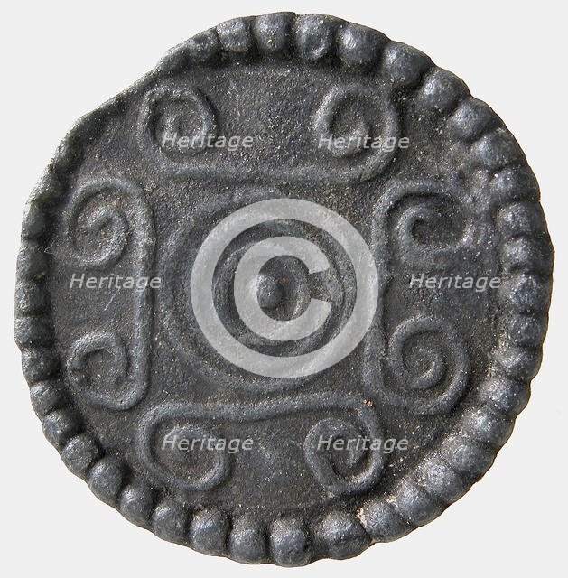 Brooch, Merovingian, 8th-9th century. Creator: Unknown.