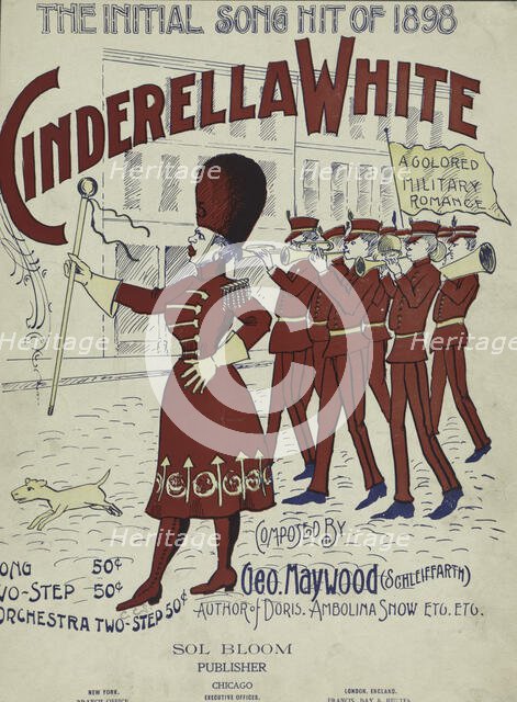 'Cinderella White', 1898. Creator: Unknown.