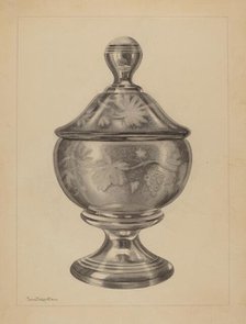 Sugar Bowl, c. 1937. Creator: John Tarantino.