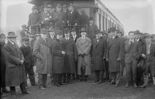 T.C. Dawson, B.L. Worden, L.D. Lovekin, R.W. Hoyt, G.W. Hoyt, G.A. Anthony and G. Horton, 1917. Creator: Bain News Service.