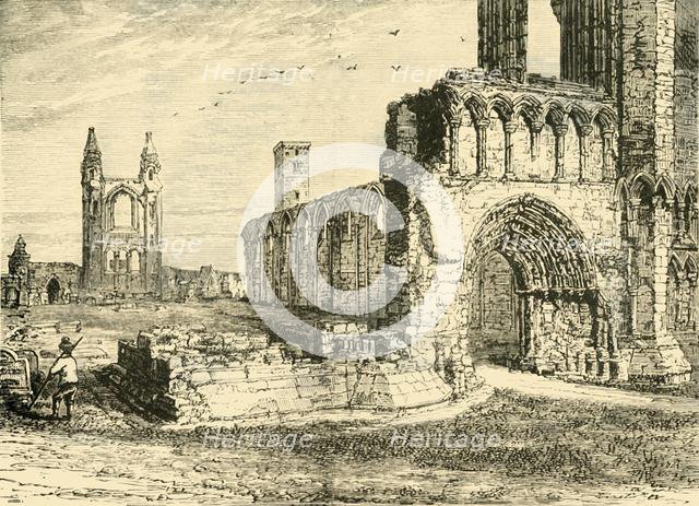 'Ruins of the Cathedral, St. Andrews', 1890. Creator: Unknown.