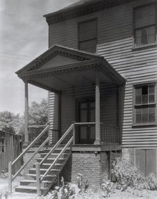 Minor houses and details, Blandfields, Dinwiddie County, Virginia, 1933. Creator: Frances Benjamin Johnston.