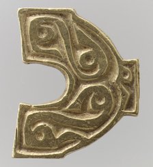 Gold Belt-Hole Guard, Avar, 700s. Creator: Unknown.