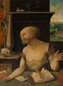 Saint Jerome in Penitence, 1525/30. Creator: Master of the Lille Adoration.