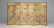 Bamboo and Fences, 1654/81. Creator: Tosa Mitsuoki.