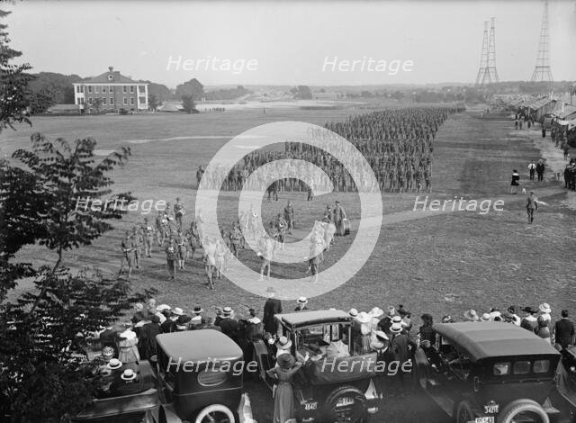 Fort Myer Officers Training Camp, 1917. Creator: Harris & Ewing.