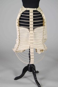 Bustle, American, 1868-69. Creator: Unknown.