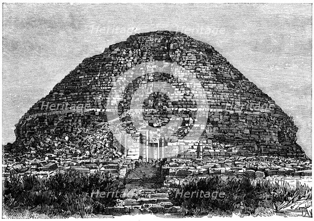 Tomb of the Christian Lady, Kolea, Algeria, c1890. Artist: Taylor