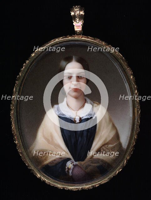 Mrs. John Willis Ellis (Mary White), 1846. Creator: John Henry Brown.