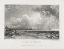 Yarmouth, Norfolk, 1832. Creator: David Lucas.