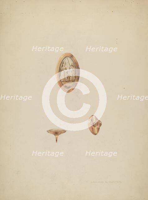 Memorial Ring, c. 1937. Creator: Lillian Hunter.