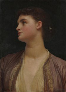 Lucia, possibly late 1870s. Creator: Frederic Leighton.
