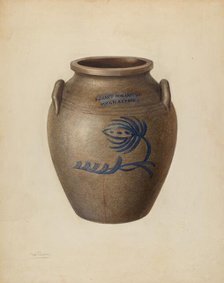 Jar, c. 1937. Creator: Charles Caseau.