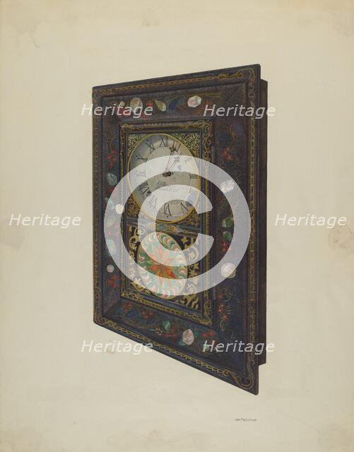 J.C. Brown Clock, probably 1940. Creator: William O. Fletcher.