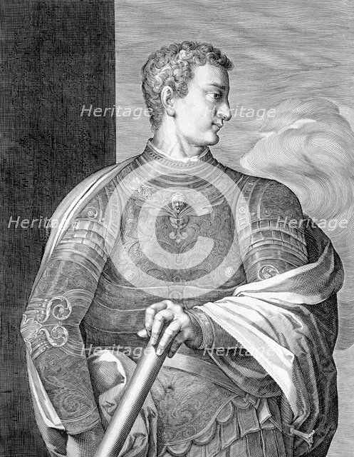 Caligula, Roman Emperor, (c1590-1629). Artist: Aegidius Sadeler II