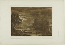 Caernarvon Castle, 1776. Creator: Paul Sandby.