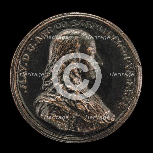 Flavio Orsini, died 1698, Duke of Bracciano [obverse], c. 1655/1675. Creator: Charles-Jean-François Chéron.